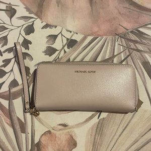 Michael Kors zip around wallet